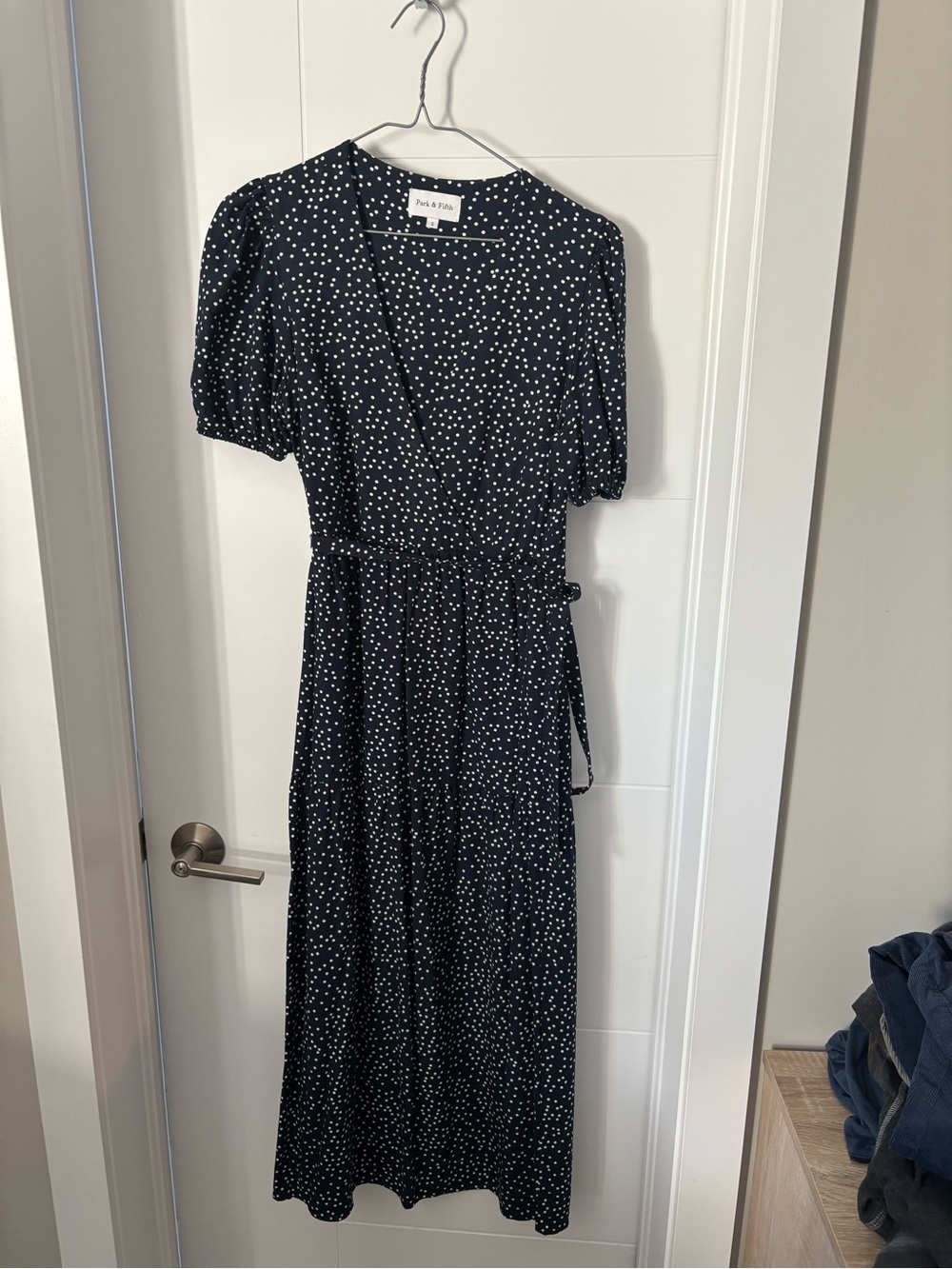 Park and Fifth Hudson Dress, size S in colour Navy Palma